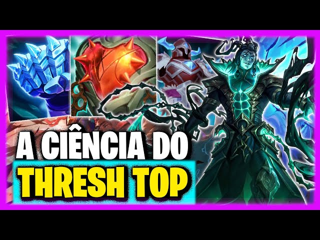 TESTANDO A CIÊNCIA DO THRESH TOP | League of Legends | THRESH VS DARIUS