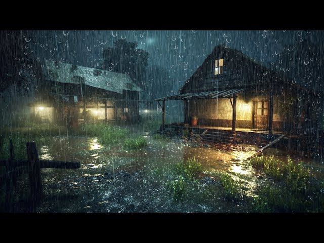 Welcome to the Most Relaxing Rain HD Video⚡️ Real Rain and Thunder sounds for sleeping, relax,...