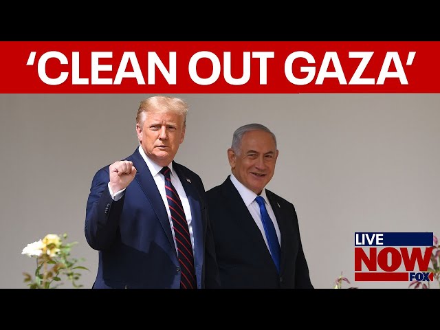 Trump on Gaza: 'Jordan & Egypt should accept more Palestinian refugees'  | LiveNOW from FOX