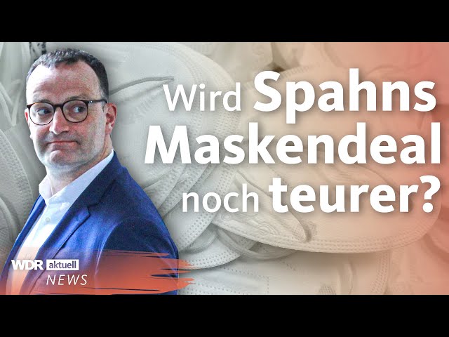 Maskendeal von Jens Spahn (CDU): Bundestag debattiert über Milliardenschaden | WDR Aktuelle Stunde