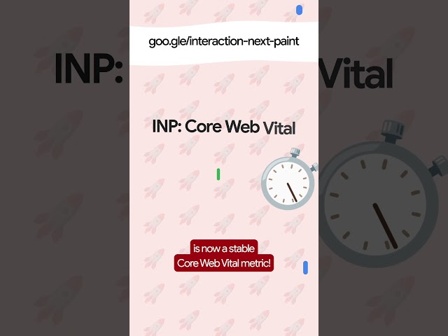 Optimize your site's interaction speed with Interaction to Next Paint (INP)