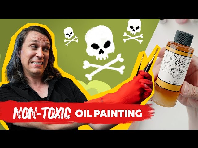 Non-Toxic Oil Painting // Painting Without Toxic Solvents