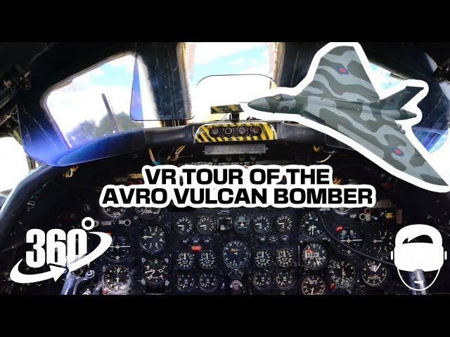 Avro Vulcan Bomber | Never seen like this before 360 VR Video