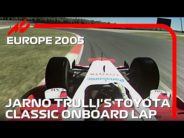 F1 2005 Europe | Jarno Trulli's Qualifying Onboard Lap | #assettocorsa