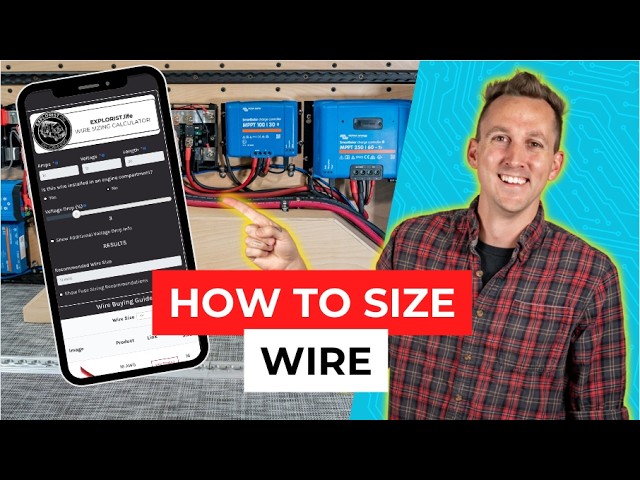 Choosing Wire Sizes for a Mobile, Marine, or Off-Grid Electrical System