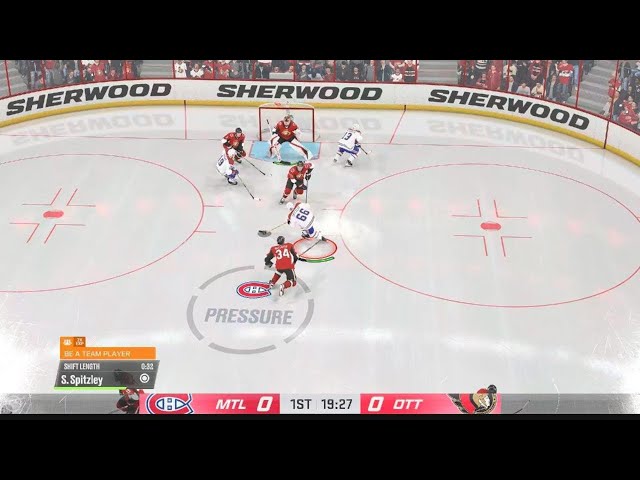 NHL 24 Be A Pro: Don’t hit him! Montreal Canadiens vs Ottawa Senators #nhl24 #ps5share #beapro