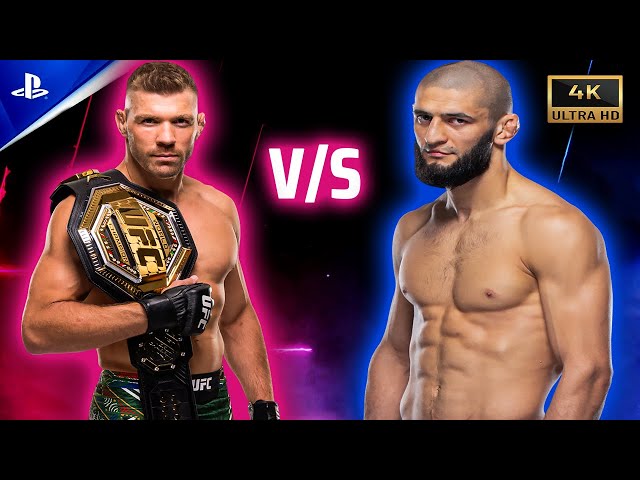 Dricus Du Plessis vs Khamzat Chimaev in the Ultimate UFC Showdown