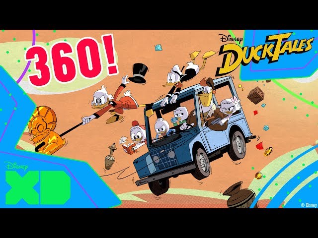 Ducktales | The Lost Key of Tralla La | 360 video | Disney XD