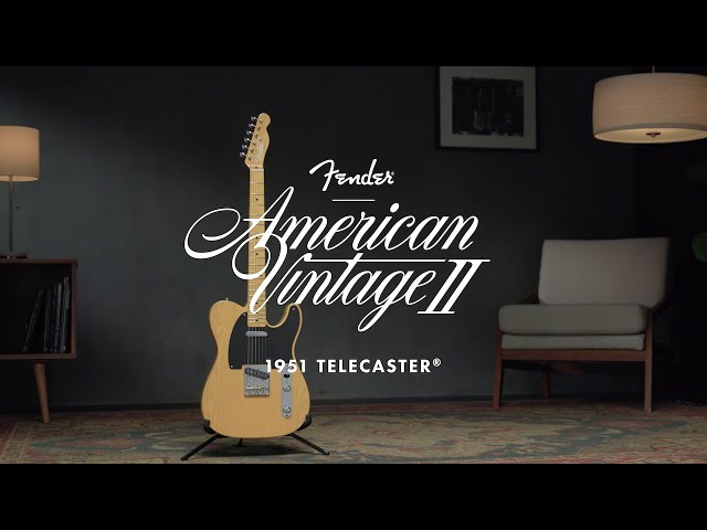 Exploring the American Vintage II 1951Telecaster | American Vintage || | Fender