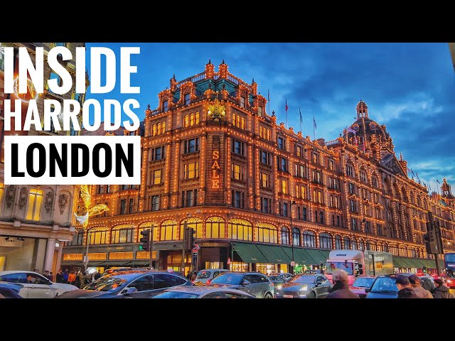 Inside Harrods | Luxury Shopping for Celebrities and Billionaires in Knightsbridge London [4K HDR]