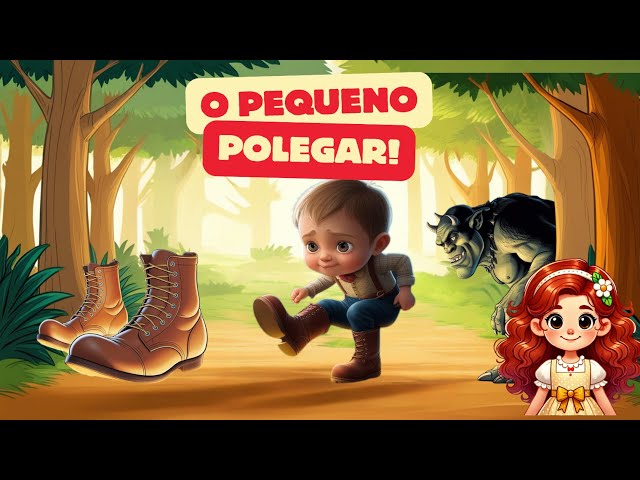 O Pequeno Polegar – Uma Aventura de Coragem e Inteligência | Conto Infantil Animado