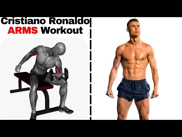 💪 Cristiano Ronaldo Arms Workout 🔥 Build Biceps & Triceps Like CR7 💯