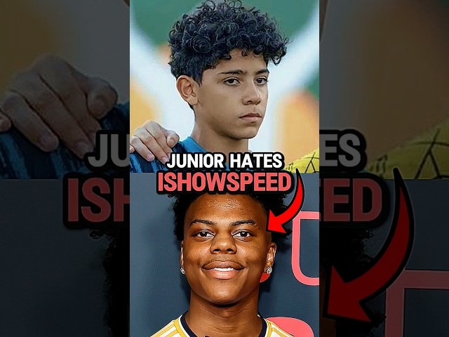 Cristiano Junior Hates IShowSpeed 🥺😭 || Must Watch 🔥 || #shorts #ronaldo