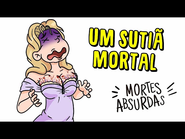 Um sutiã mortal 💀 Mortes absurdas | Draw My Life