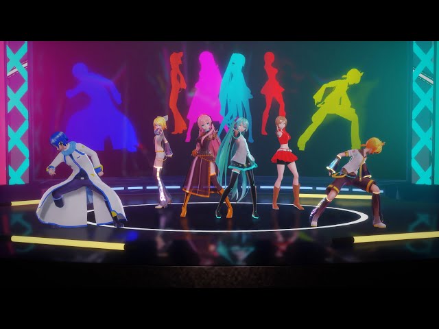 【MMD】Ready Steady/Giga - VOCALOID x6