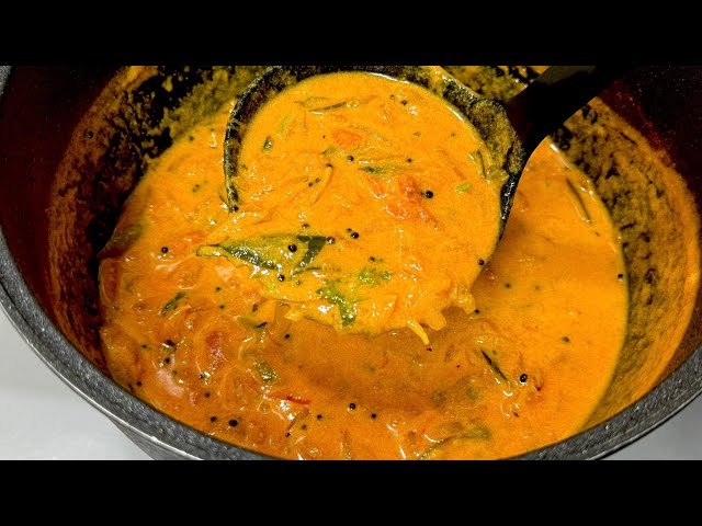 💯ഇത്രയും രുചിയുള്ള തക്കാളി കറിയോ😋👌 Kerala Tomato Curry With Coconut Milk | Thakkali Paal Curry