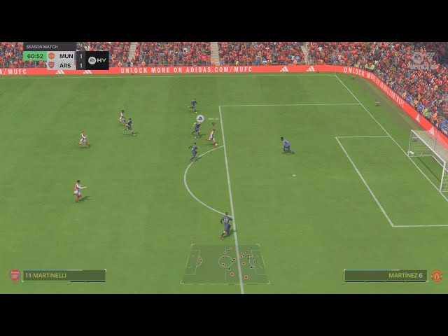 EA SPORTS FC 25 MANCHESTER UNITED vs. ARSENAL seasons online gameplay #PS5 4K HDR