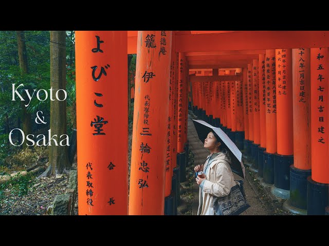 3 Relaxing Days in Kyoto and Osaka | Japan Travel Vlog