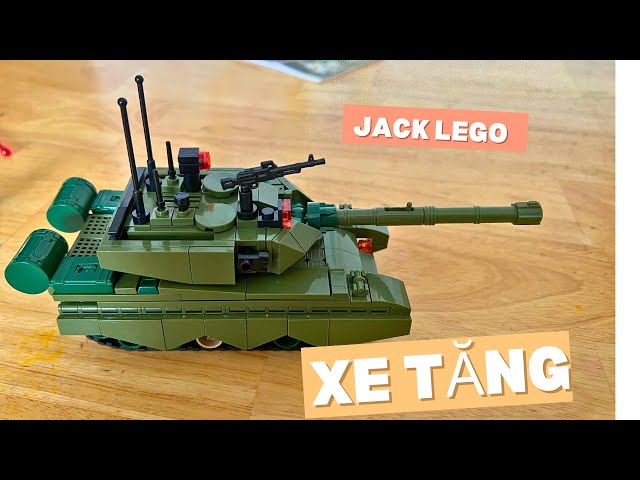 Lắp ghép lego Xe Tăng cùng Jack Lego nhé! Cám ơn các bạn đã xem và đăng ký kênh! #lego #xetang #xe