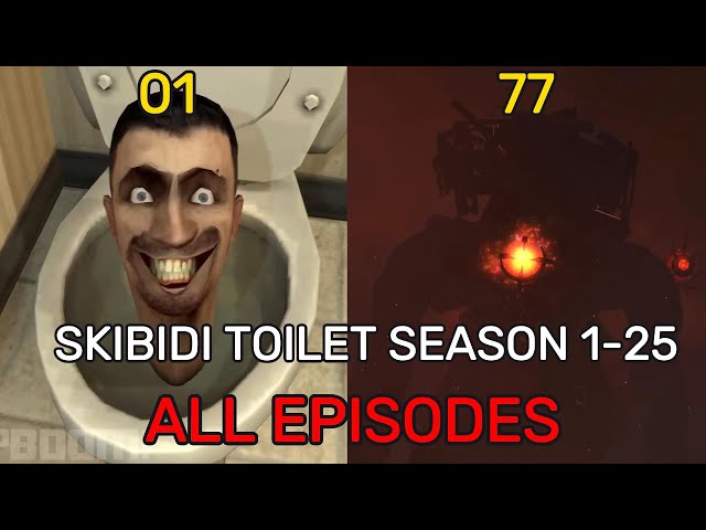 Skibidi toilet - *EPISODE 1 TO 77 FULL EPISODE* (MEGA COMPILATION)