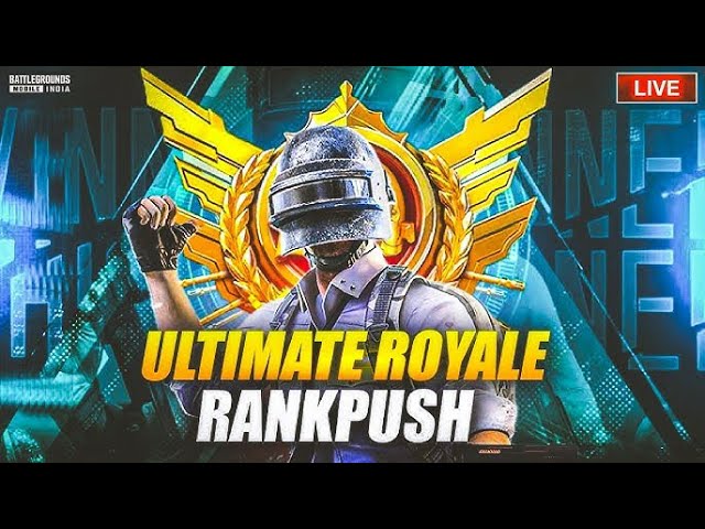 RANKED PUSH🔥 IN PUBG MOBILE