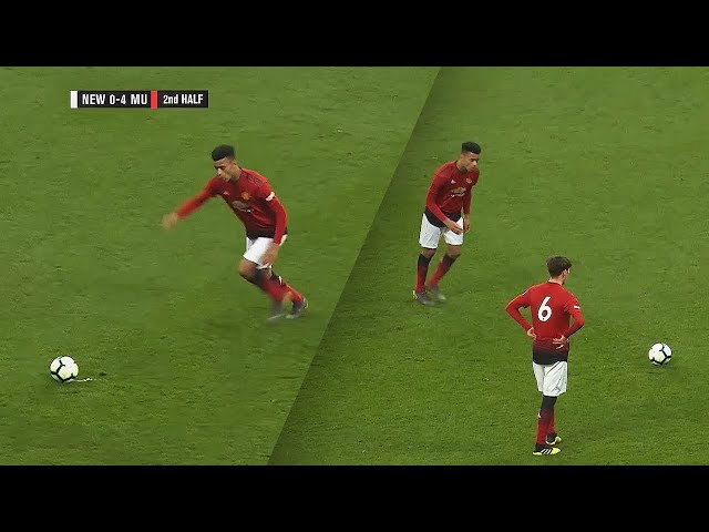 Mason Greenwood Has NO Weak Foot! Truly Two Footed!