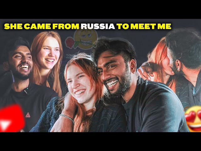 Russian Girl Travelled 5000+Kms To See Guru 🤯✈️ | Prank-ஆல் இணைந்த காதல்🩷