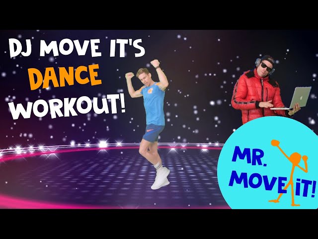 DJ Move It's Dance Workout /// Mr. Move It! /// Fitness Fun For Kids