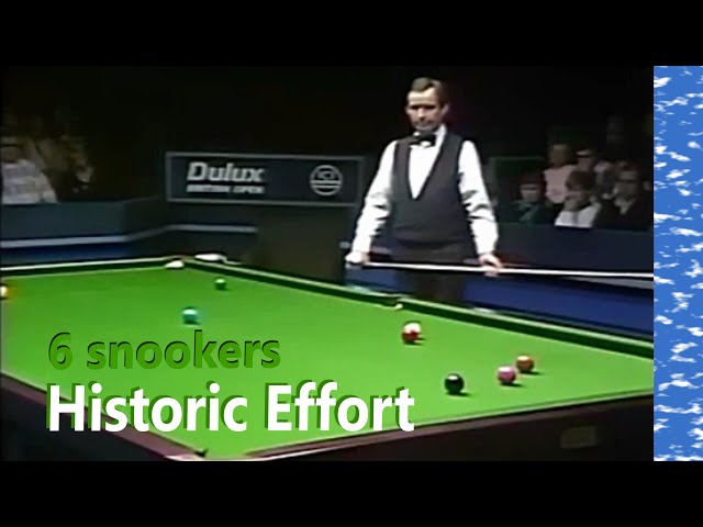 Historic Frame: 6 snookers required | John Spencer vs Jimmy White | 1987 British Open QF