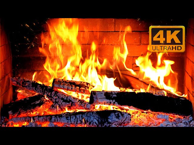 🔥 Cozy Fireplace. Fireplace 4K ULTRA HD