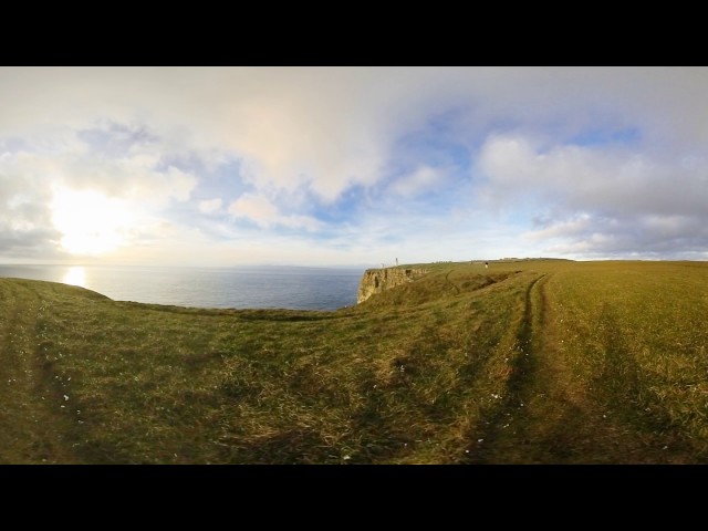 Scotland Sunset - 360 Video [Royalty Free Stock Footage] $350 [4K VR Stereoscopic 3D]