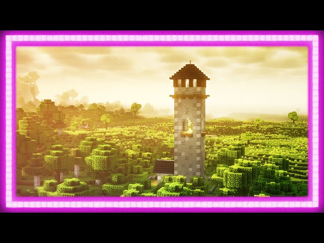 Tower in forest 🏠 #minecraft Building 🏠