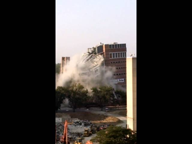 University of Colorado Health Sciences Center Building Implosion