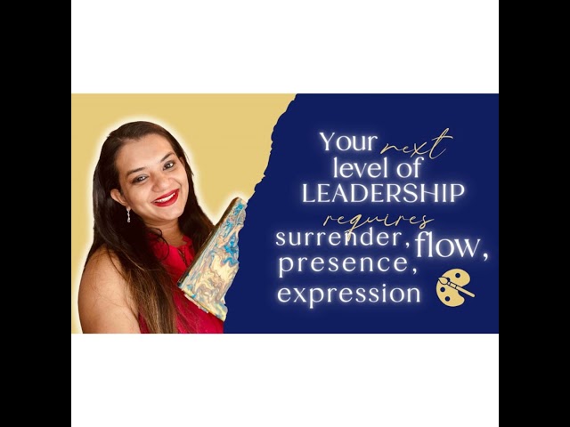 🎨 Leadership in Flow: A Deep Reflective Experience! Watch the YOUTUBE CHANNEL for a REAL TIME EXP...