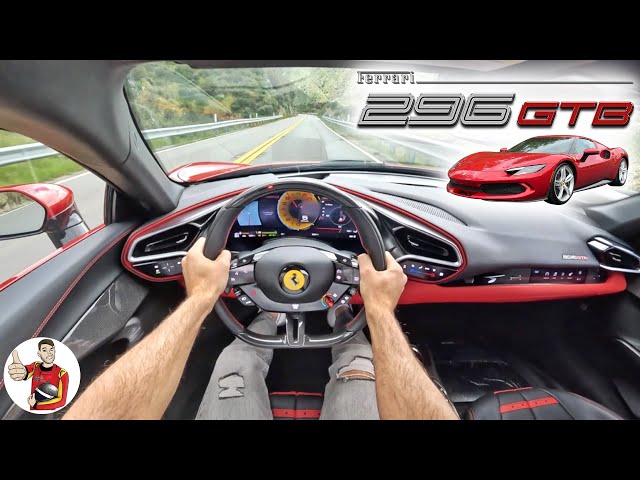 The Ferrari 296 GTB is a Rush of Hybridized Adrenaline (POV Drive Review)