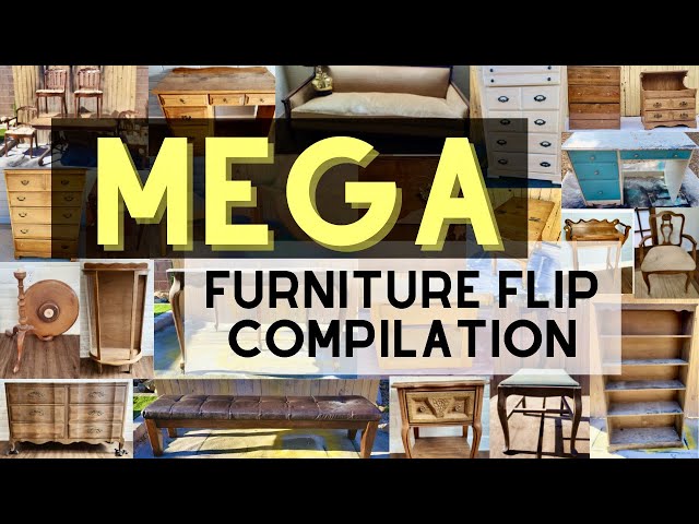 Mega Furniture Flip Compilation Video | Over 60 Furniture Flips for 2022