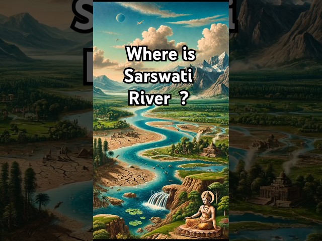 Kha gyi saraswati nadi / where is sarswati river 😮