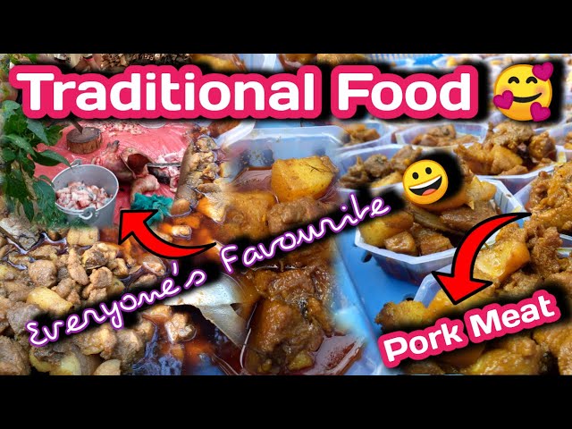 Traditional Food 🥰||Everyone's Favourite 😀||Pork Kaise Banate Hain 🤔🤔||Pork Meat Lover🐷🐷