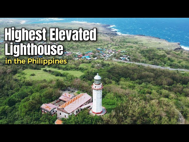 Ito daw ang Highest Elevated Lighthouse ng Pilipinas na hanggang ngayon ay aktibo pa din.