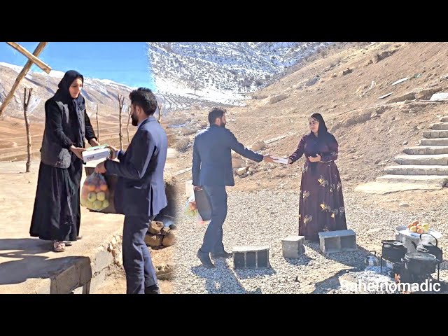 "An adventurous proposal in the mountains! Did Mr. Mansour find his love?"