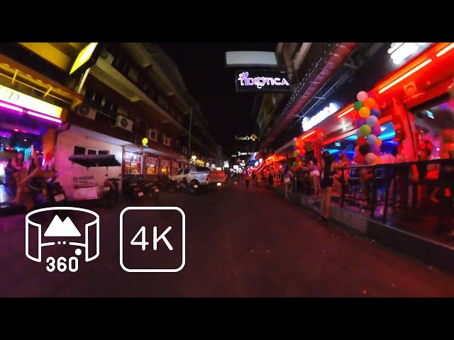 Pattaya - Soi 6 - Red Light District #360 #4K