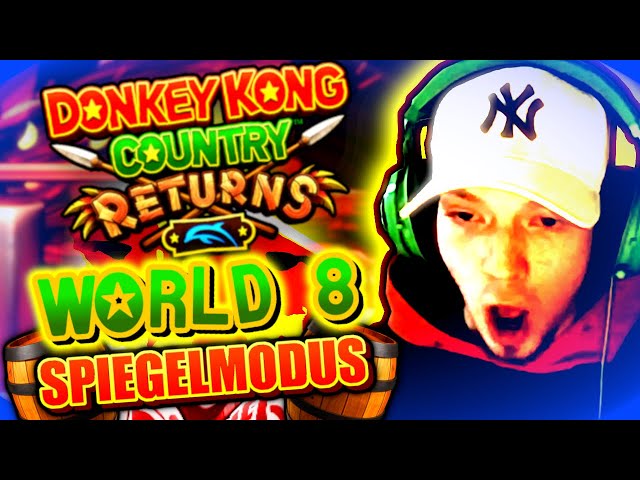 Welt 8 nimmt mich KOMPLETT AUSEINANDER | Donkey Kong Country Returns