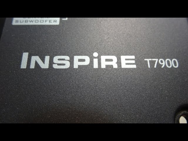 Creative Inspire T7900 - what is inside a satellite speaker