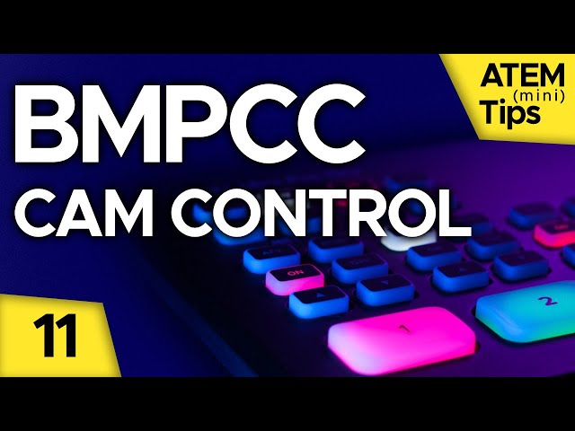 Camera Control with ATEM Mini and Blackmagic Pocket Cinema Cameras (BMPCC) - ATEM Mini Tips 11