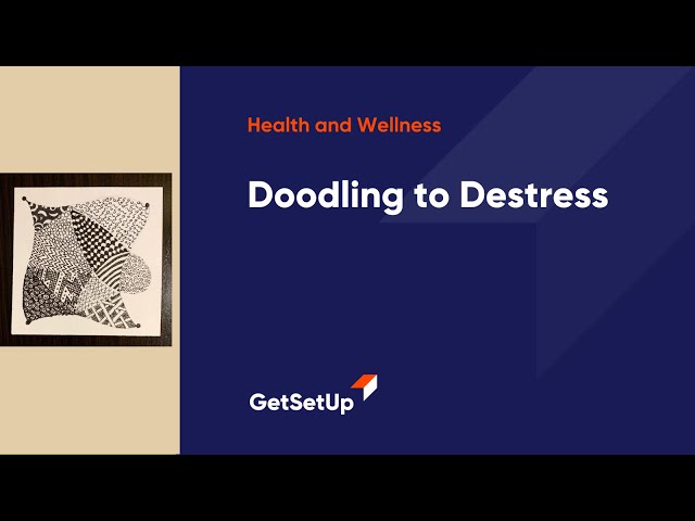 Doodling to DeStress, Classes designed for older adults.