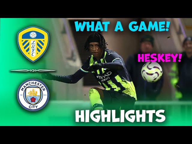 Manchester City vs Leeds United | u18 FA Youth Cup Fifth Round | Highlights 04-02-2025