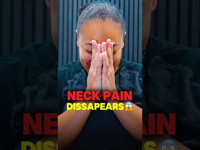 12 Year NeckPain *GONE* ‼️😮‍💨#chiropractic  #asmr  #shorts  #trending