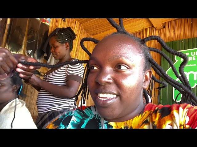 SO I TRIED A TRADITIONAL YORUBA HAIRSTYLE ON MY 4C HAIR//WHAT AFRICAN THREADING DID TO MY 4C HAIR!