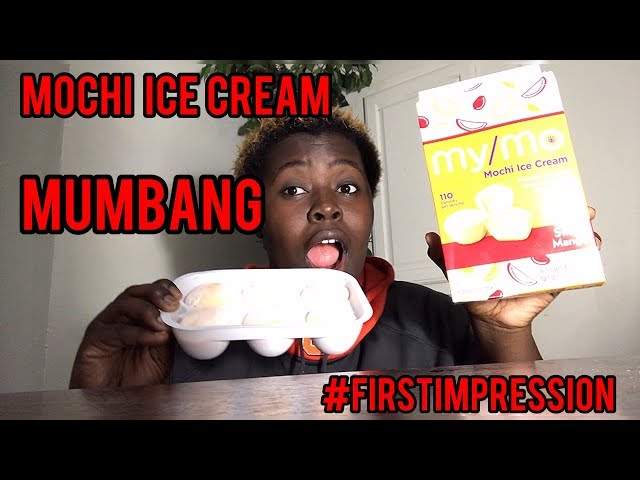 MOCHI ICE CREAM MUKBANG | FIRST IMPRESSION