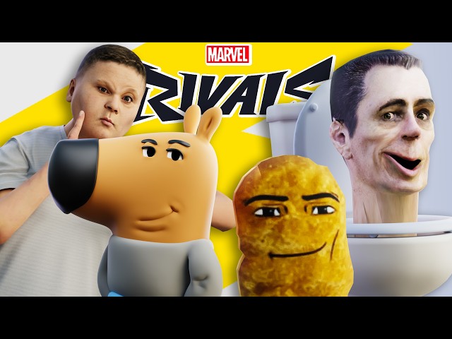 Marvel Rivals but its Brain Rot mods